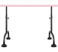 Sbarra da Ballo Asta di Prolunga Regolabile in Altezza E Lunghezza Sbarra da Balletto in Acciaio Dotata di Cuscinetti Antiscivolo, A2, 3.5M/11.5FT