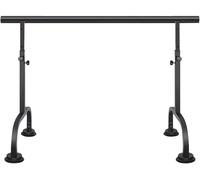 Sbarra da Ballo Asta di Prolunga Regolabile in Altezza E Lunghezza Sbarra da Balletto in Acciaio Dotata di Cuscinetti Antiscivolo, A1, 3M/9.8FT