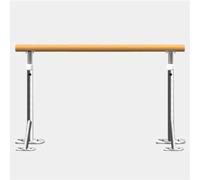 Sbarra da Danza autoportante Regolabile in Altezza con Base Stabile Antiscivolo per la Pratica del Balletto