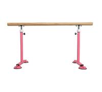Sbarra da danza Bastone da danza portatile regolabile in altezza 80-120 cm Multicolor 100 e 150(Pink,150cm)