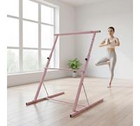 Sbarra da danza classica, sbarra da danza portatile indipendente, asta elastica regolabile in altezza 85-115 cm, attrezzatura pieghevole for sbarra da danza for palestra, studio di danza