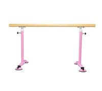 Sbarra da danza for la casa, sbarra da balletto, sbarra da balletto indipendente, sbarra da danza classica con altezza regolabile, for palestra domestica, fitness, ginnastica e stretching(Pink,2m)