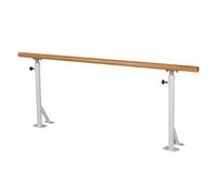 Sbarra da Danza Portatile Regolabile da 80 a 115 cm: Una Macchina per Esercizi e Stretching a Barra Singola, Adatta per studi Domestici, allenamenti di Danza Classica e di Danza (Bianca, 150