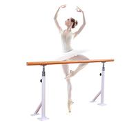 Sbarra da Danza Regolabile Asta di prolunga in Acciaio Fissa montata sul Pavimento Adatta per Uso Domestico studi di Danza e scuole,1,5 m/5 Piedi