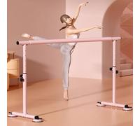 Sbarra da Danza Regolabile e Portatile per studi Domestici: Questa Sbarra da Danza Indipendente con Piedini Antiscivolo è Ideale per Adulti e Bambini per Lo Stretching, la Pratica e l'allena