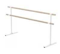 Sbarra da Danza Regolabile, palo da Danza Indipendente, Sbarra da Danza Portatile a Doppia Asta per Esercizi e Stretching a casa