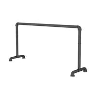 Sbarra Danza Classica Palo da Balletto in Acciaio da 3,3-6,6 Piedi, palo da Allenamento per Danza monostrato Portatile e Mobile, Adatto per Uso Domestico, Studio di Danza (Color : Black, Size : 2M/6