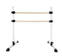 Sbarra Danza Classica Sbarra da balletto portatile a doppio strato in lega di alluminio, il palo for l'allenamento della pressione delle gambe for adulti e bambini può essere regolato in altezza a pia