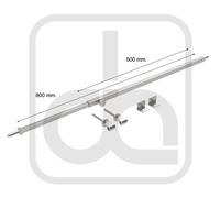 SBARRA INOX 316L ANTINTRUSIONE ANTISCASSO ESTENSIBILE PER PORTONE INGRESSO