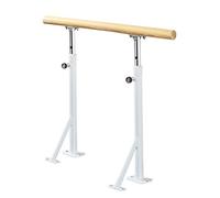 Sbarra per Danza Classica Bastone da Danza Regolabile Sbarra per Danza Classica Barre per Yoga montate sul Pavimento Sbarra per Danza Classica Altezza,Bianco-1,5 m