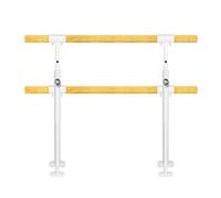 Sbarre da Danza Doppie Regolabili, Adatte a Bambini e Adulti: sbarre indipendenti per Stretching e Danza per l'allenamento di Danza Classica, Allenamento della flessibilità e Fitness.