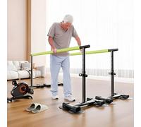 Sbarre Parallele Per Fisioterapia, Barra Di Supporto Per La Deambulazione | Regolabile In Altezza, Con Ventosa Antiscivolo, Braccioli Morbidi, Per Problemi Di Riabilitazione(150cm/59in)