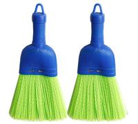 Sbatti Scopa 2 PCS Scosta a Mano in plastica con setola Spessa da 4, 7x9, 8 Pollici Mini Piccola con Fori per appendi Brush per la Spazzola per Le vetrine per i davanzali Angoli mobili
