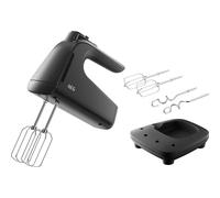 AEG AHM4W - Frullatore a mano con aste da 500 W, 5 velocità, funzione turbo, ideale per miscelare, impastare, frantumare e frullare, accessori inox, adatto per lavastoviglie, bianco