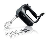 SBATTITORE BOSCH MFQ4930B, 850W, 5 livelli, Turbo, fruste e ganci, Potenza massima 850 W, Livelli di potenza 5 velocità, Lame in Acciaio inox, Nero, Argento