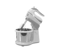 Sbattitore elettrico 500 w ciotola 2,5 lt tasto turbo 5 velocità fruste acciaio