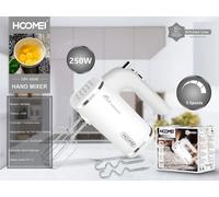 SBATTITORE ELETTRICO FRULLATORE FRUSTE IMPASTATORE DOLCI 5VELOCITA' 250W HM-6848