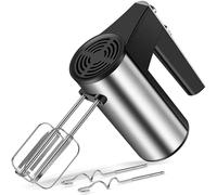 SBATTITORE ELETTRICO Frusta Impastatore Frullatore Acciaio Inox 5 Velocità 450W