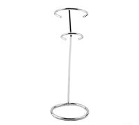 Sbattitore elettrico in acciaio inox per uova e montalatte con staffa per utensili da cucina, colore argento o oro (argento)