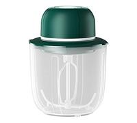 Sbattitore elettrico per uova senza fili automatico per schiuma di latte con contenitore da 1000 ml Mixer da cucina Mixer a quattro barre a basso rumore per cuocere salse crema caffè dessert