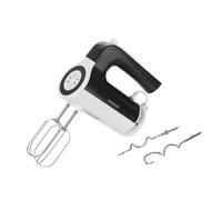 Sbattitore elettrico salvaspazio con supporto per fruste nero