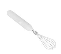 Sbattitore Elettrico Senza Fili, Frusta Elettrica, Portatile per la Cottura in Casa (Bianco)