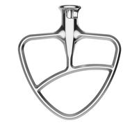 Sbattitore in Acciaio Inox per Kitchenaid; Accessorio per Gancio Con Testa Incli