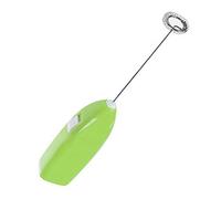 Sbattitore Manuale Senza Fili Alimentato a Batteria, Piccolo, in Plastica, Metallo, Facile da Usare, Adatto per Hotel e Bar Domestici (Verde)
