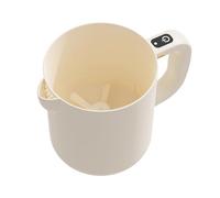 Sbattitore per uova, 2 in 1, 18 x 12 x 14 cm, mescolatore manuale automatico per lavare il riso, sbattere latte, mescolare cibi liquidi, sbattere le uova, uso quotidiano in cucina