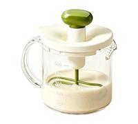 Sbattitore per Uova a Pressione Manuale, Strumento Multifunzionale per Montare, Con Pressa Manuale, Frusta, Miscelatore E Colino, per Casa Dormitorio Cottura al Forno Cucina Crema Latte in Polvere Mar