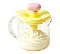 Sbattitore per Uova a Pressione Manuale | Strumento Multifunzionale per Montare | Frullatore a Pressione Manuale - per Montare Panna Latte Polvere Marinate Uso Domestico Dormitorio Appartamento