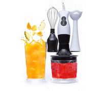 SBATTITORE ROBOT FRUSTA FRULLATORE DA TAVOLO IMMERSIONE + ACCESSORI TRITATUTO