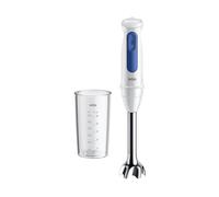 Braun MultiQuick 3 MQ30.001M Mini Mini PowerBell VPlus, 2 Velocità+Turbo, Sistema EasyClick Plus per Accessori, Tecnologia Anti Spruzzi, Bicchiere da 600 ml, 900 W, Bianco