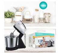 SBATTIUOVA FRUSTA SBATTITORE ELETTRICO MISCELA 100W CON SECCHIO ACCIAIO TX-8175