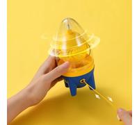 Sbattiuova Manuale, Scrambler per Uova Scrambler in Silicone Frusta Albume D'uovo E Tuorlo Frullatore per Uova Scrambler per Fare Uova d'oro Sode(Giallo)