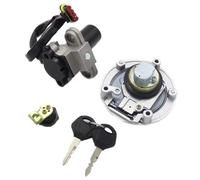 SBBLINWU Interruttore a Chiave Compatibile con MV-Agusta per Brutale 910R Italia 2007 per Brutale 989R 2008 2009 Moto Interruttore di Accensione A per Gas con Serratura A Chiave