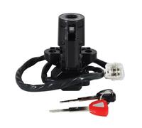 SBBLINWU Interruttore a Chiave Compatibile con per ZX1000 per Z1000SX 2011-2016 per ZX636 per Ninja per ZX6R 2013-2018 Moto Interruttore di Accensione Blocco Set di Chiavi