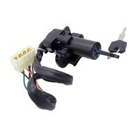 SBBLINWU Interruttore a Chiave Compatibile con per ZX6R 2000-2002 per ZX9R 1994-2003 Interruttore di Accensione Moto Blocco con 2 Chiavi Accessori Moto