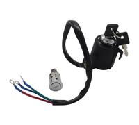 SBBLINWU Interruttore a Chiave per Fxlr per Super per Glide 1993-1994 per Fxrp per Super per Glide Parabrezza 1991-1994 Moto Interruttore di Accensione A Gas Blocco con Kit Chiave