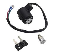 SBBLINWU Interruttore a Chiave per Fxrs Conv Low Rider per Convertible 1991 1992 per Fxrt per Sport per Glide 1991 1992 Interruttore di Accensione A per Gas per Moto Blocco con Kit Chiave