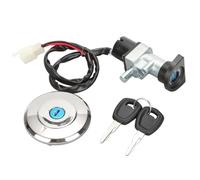 SBBLINWU Interruttore a Chiave per Street 500/750 1 Set 3 Fili Moto Interruttore di Accensione Blocco Tappo Serbatoio per Gas Blocco Coperchio con 2 Chiavi Accessori