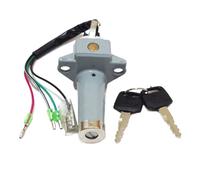 SBBLINWU Interruttore a Chiave per Wuyang per WY125 per CGL125 per STORM125 per FT150 BROS200 per 125cc-250cc Inizio Motore Interruttore di Accensione Chiave Moto Serrature