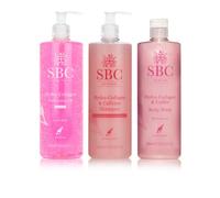 SBC Collagen & Caffeine: gel corpo, shampoo e bagnoschiuma