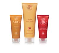 SBC Kit Arnica: burro corpo, gel intensivo, impacco termale