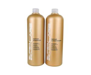 SBC Repair Shampoo 1000 ml + balsamo 1000 ml - Super Brillant Care