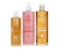 SBC Shampoo Propolis, shampoo Caffeine, detergente Vitamin C