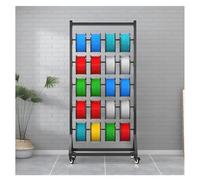 SBCGFY Supporto per Filamenti per Stampanti 3D, Supporto per Bobine di Filo con Ruote, Distributore di Cavi/Fili in Acciaio Laminato, per Uso Elettrico, Industriale E al Dettaglio, Nero - 10° Piano