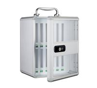 SBCWH Armadietto Porta Cellulari con 12/24/36/48/60 Scomparti, con Serratura a Combinazione, Montabile a Parete, Ideale per Uffici e Aule Scolastiche(21x20x27cm)