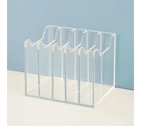 SBCWH Scatola Porta Cellulari, Supporto Trasparente per Telefoni da Aula, Organizer da Scrivania in Acrilico Spesso, Ideale per Ufficio, Scuola e Aula(Clear,12x10x10cm/5x4x4in)