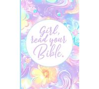 SBG LIFE | Christian Sayings Journal Collection | 'Girl Read Your Bible' | Floral | Christian Notebook with 121 Ruled Pages | 9”x 6”| Softcover